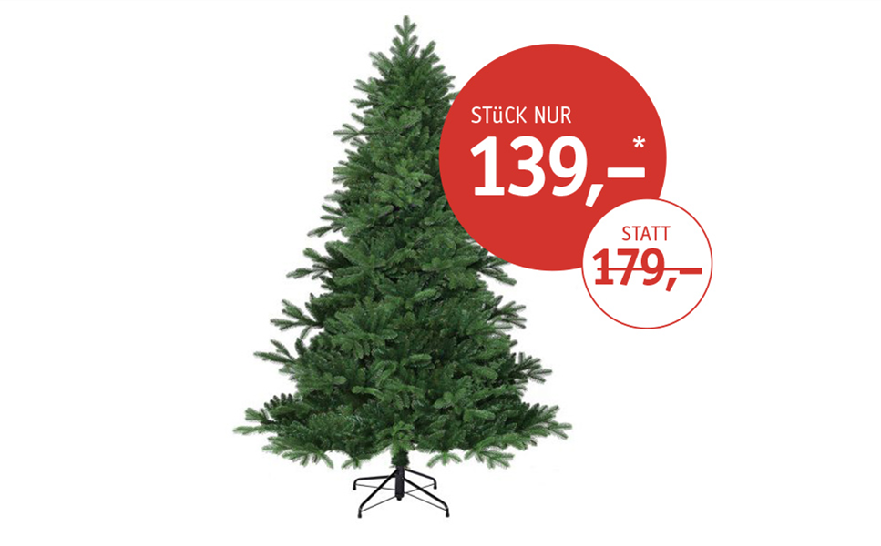 Künstlicher Weihnachtsbaum - Täuschend echt, natürlich schön!